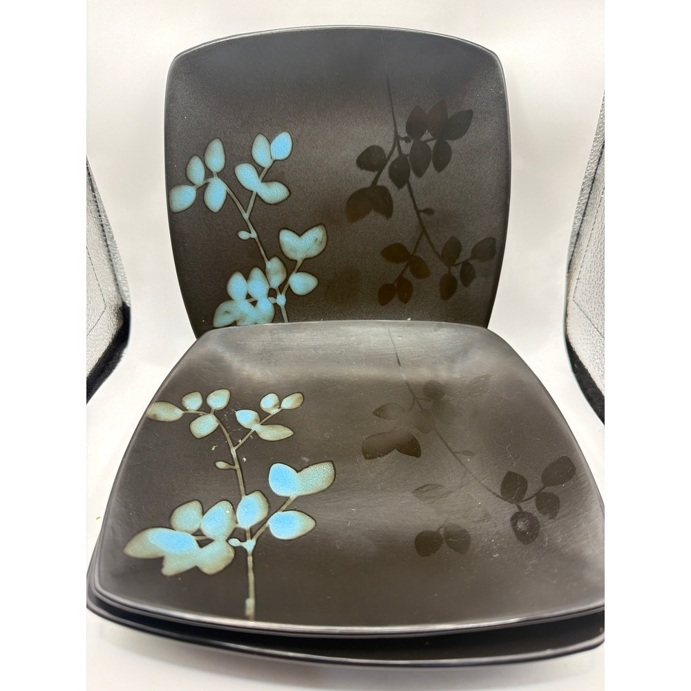 3 Home Eventide Bloom Salad Plates 8"